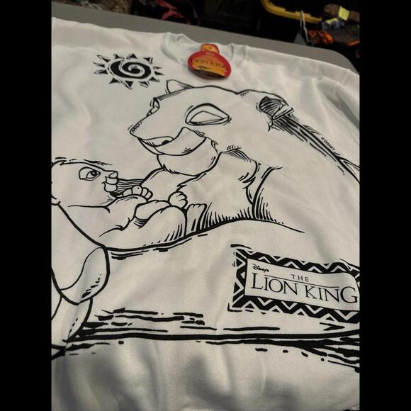 NWT 1994 Rare Disney The Lion King Promo Sweat Shirt Size XL (Boxy Fit) Perfect!